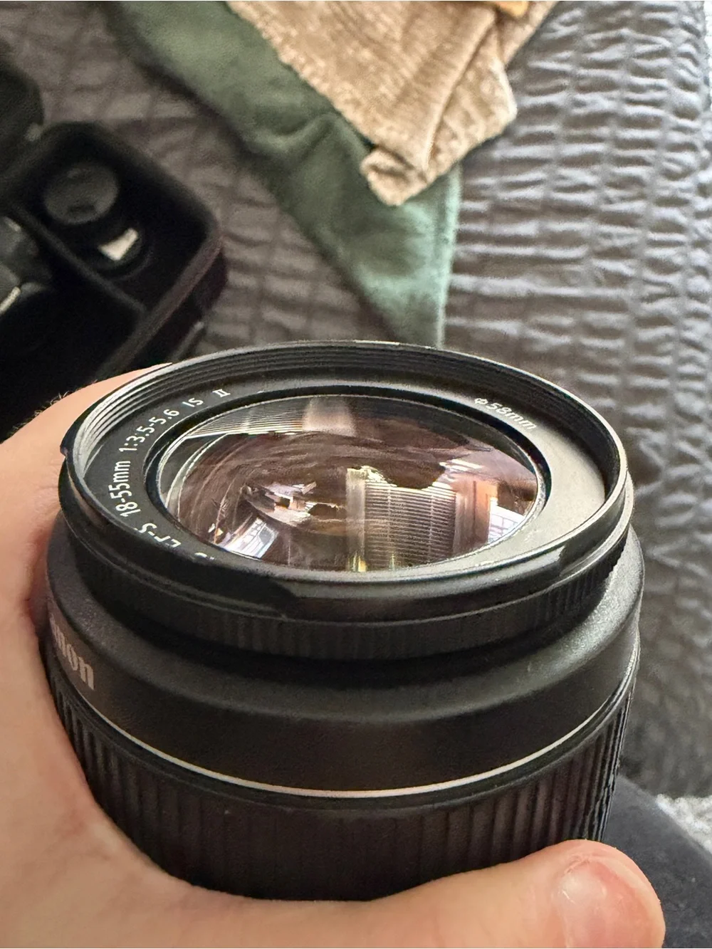 Canon EOS Rebel T5 with lenses
